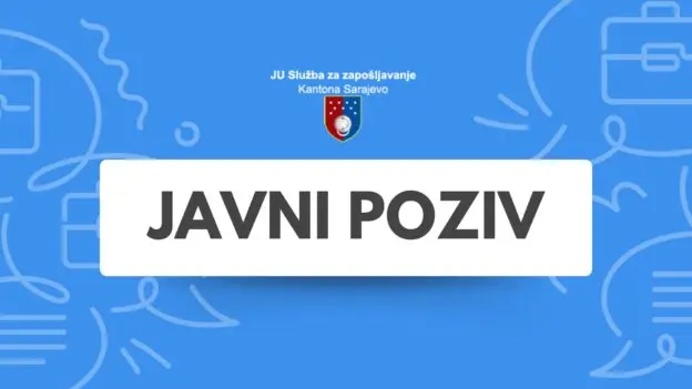 Javni poziv nezaposlenim - Sarajevo