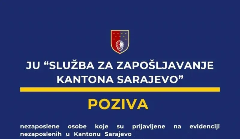 JAVNI POZIV NEZAPOSLENIM OSOBAMA SA PODRUČJA KANTONA SARAJEVO DA SE PRIJAVE ZA UČEŠĆE U PROGRAMU SAMOZAPOŠLJAVANJA „OD IDEJE DO PODUZETNIKA“