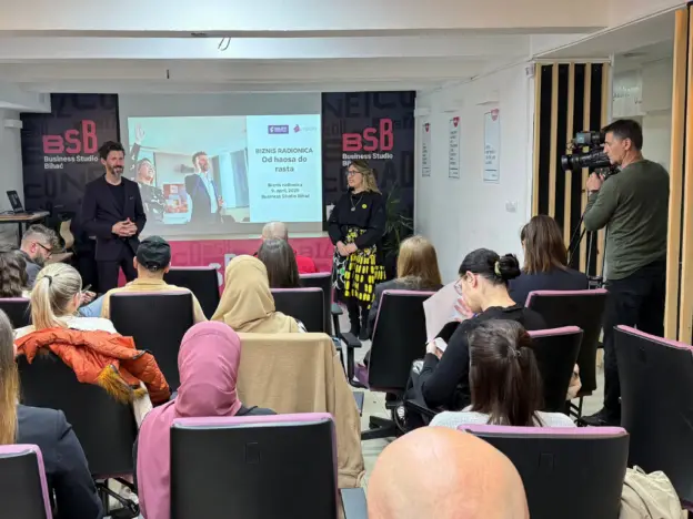U Business Studiju Bihać održana radionica Kako izgraditi stabilan biznis