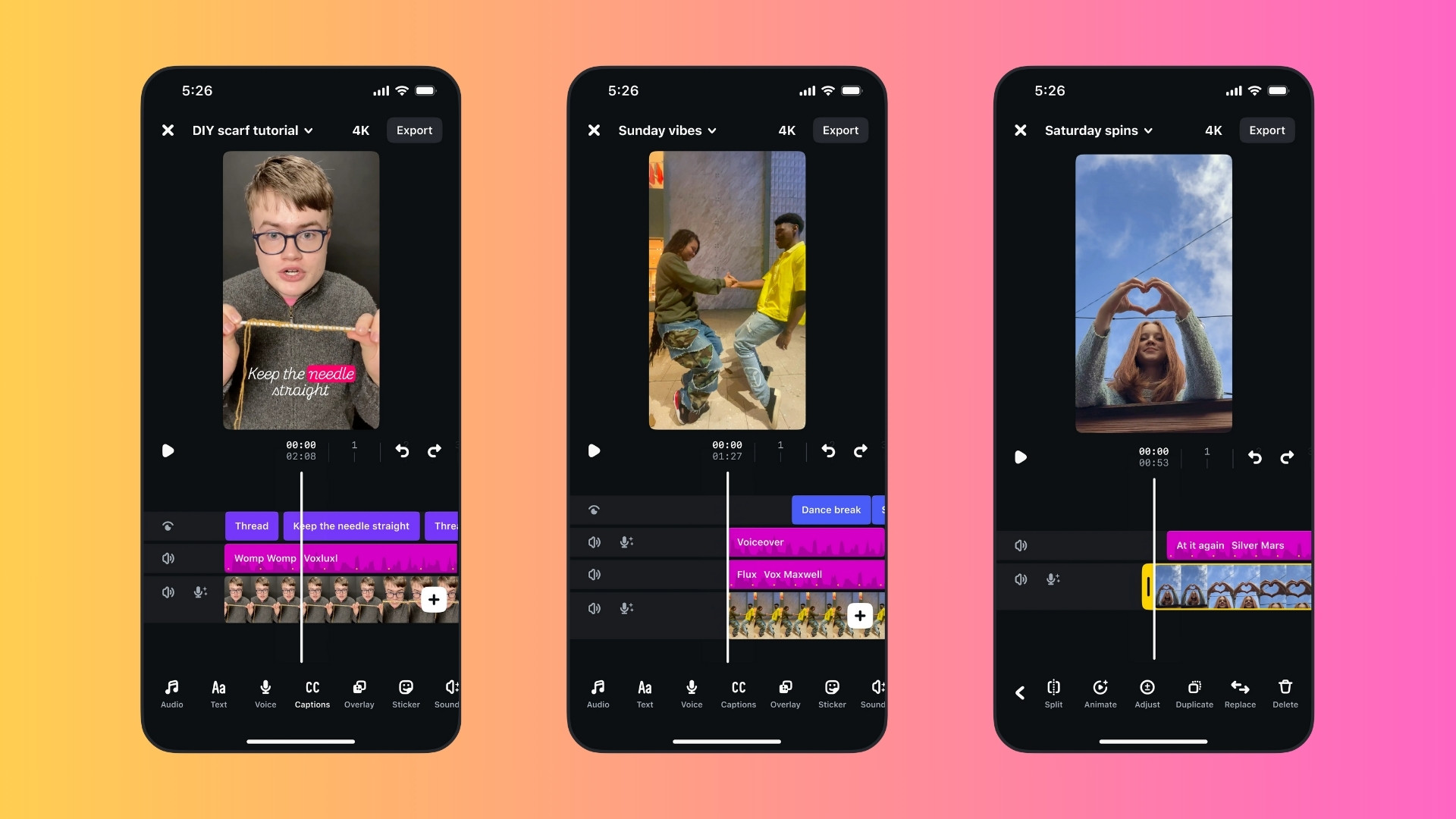 Instagram edits - editor