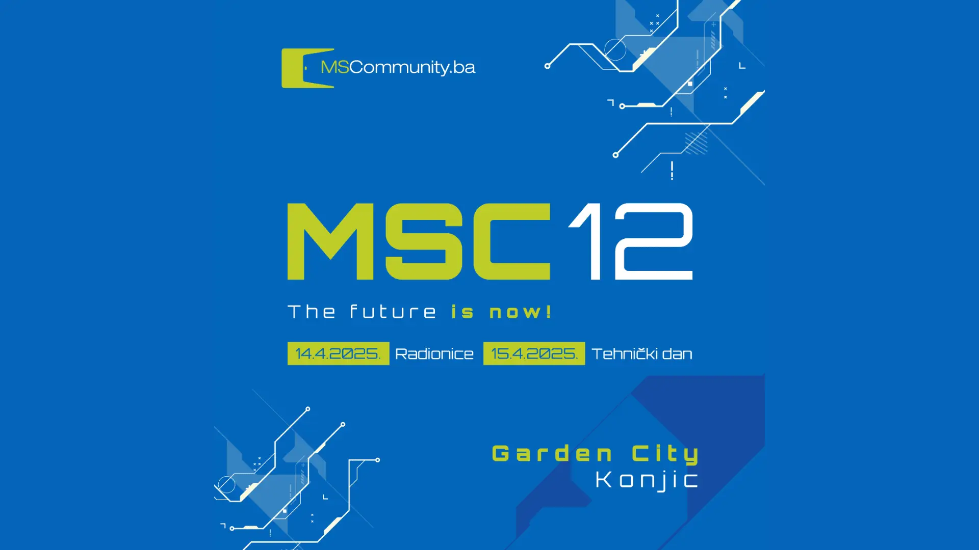 12. MSCOMMUNITY BiH Konferencija