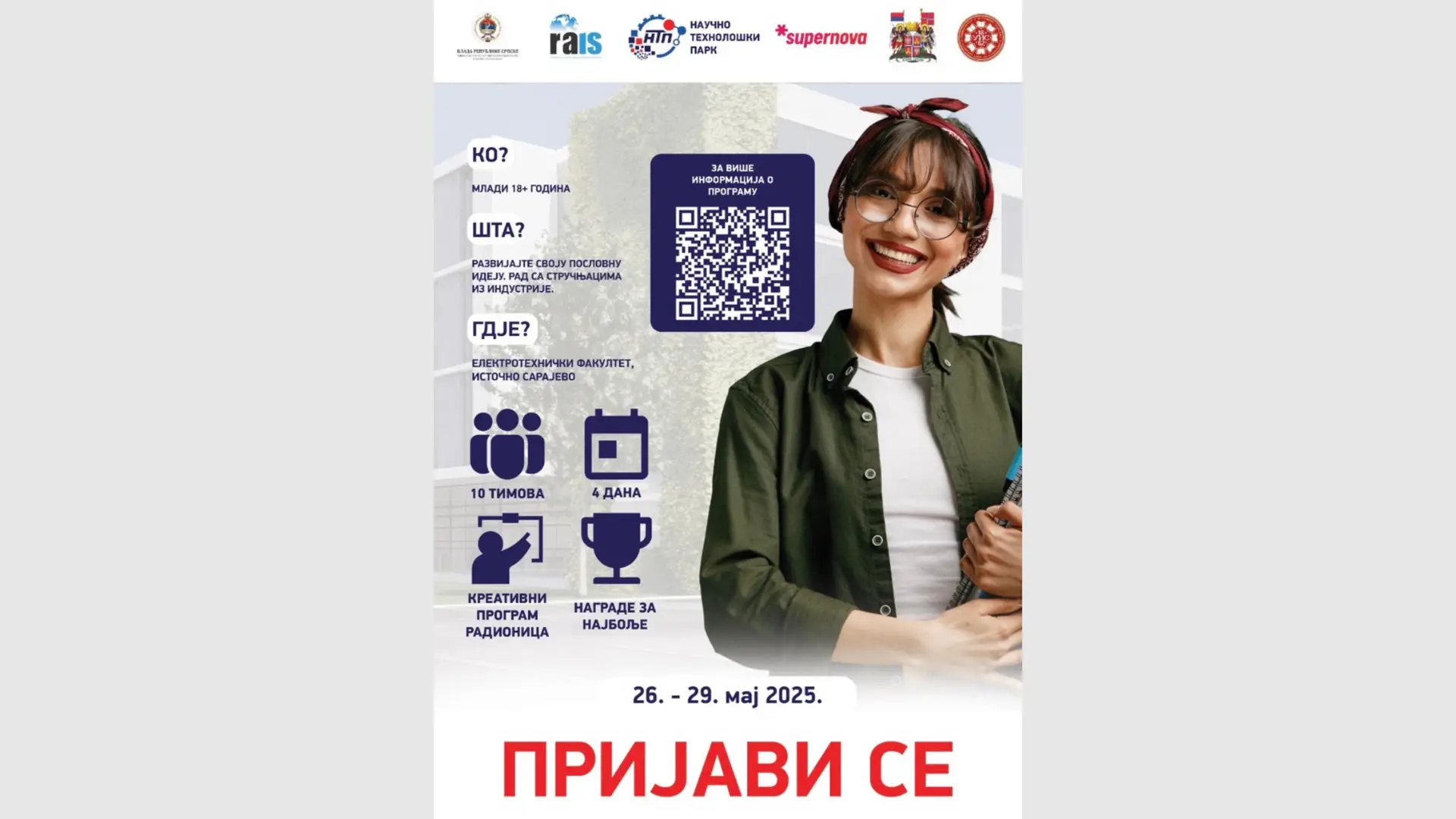 Camp Up 2025 – Startap kamp za mlade u Istočnom Sarajevu